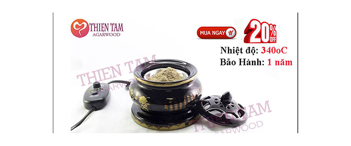 Cách sử dụng LÒ XÔNG ĐIỆN để xông TRẦM HƯƠNG